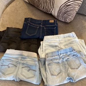 Lot of 5 pair of girls jeans size 10